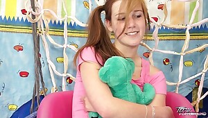 Real silly blonde fucked in excess of fake casting very easy
